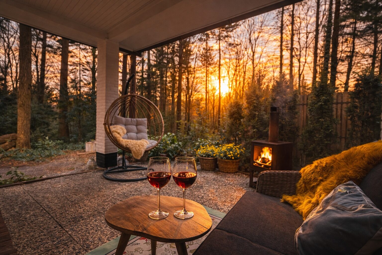 BalanSante retraite luxe slaapkamer in de Koningslodge